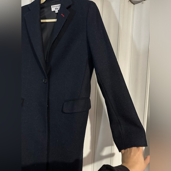 Uniqlo Navy Pea Coat - Picture 10 of 17